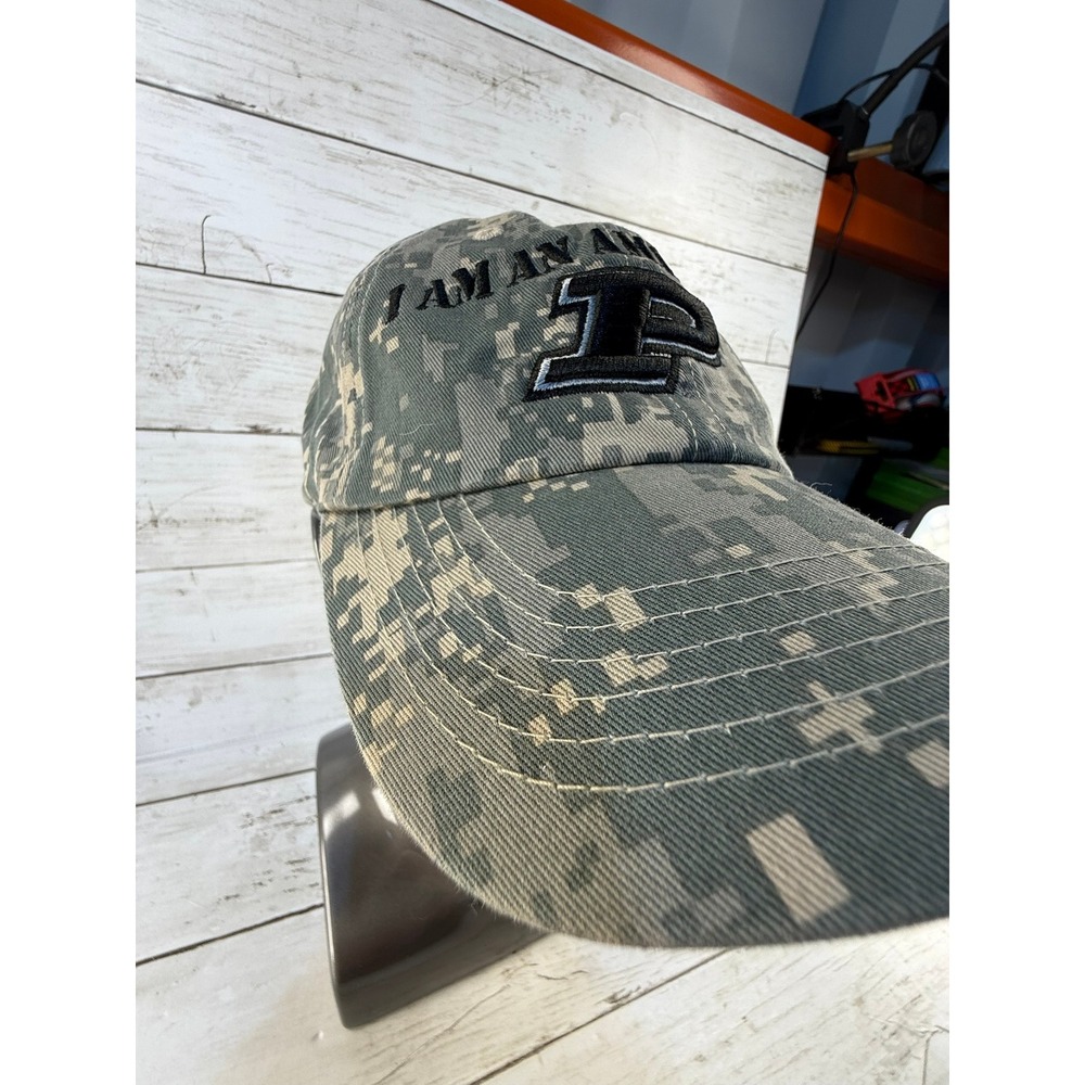 Top of the World Purdue Boilermakers Hat Camo I Am An American Strapback Cap